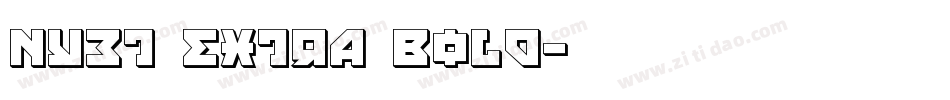 Nyet Extra Bold字体转换